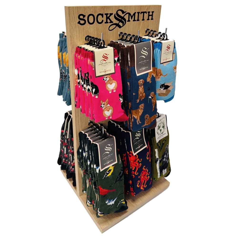 Wooden Spinner Display Stand (Stand Only)