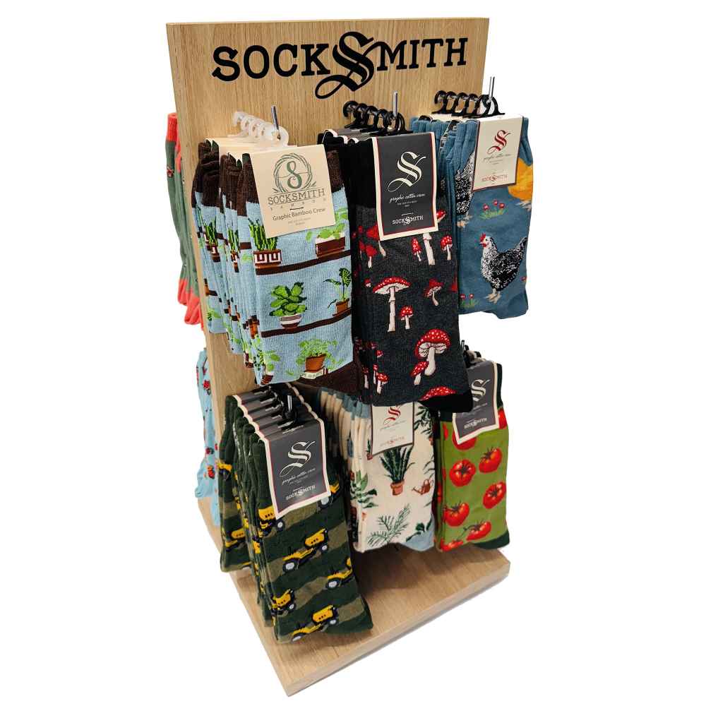 Wooden Spinner Display Stand (Stand Only)