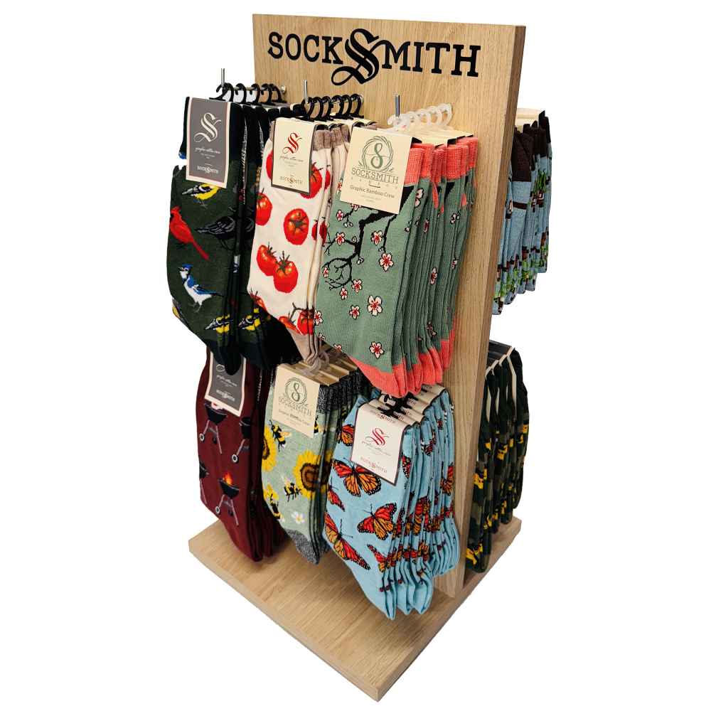 Wooden Spinner Display Stand (Stand Only)