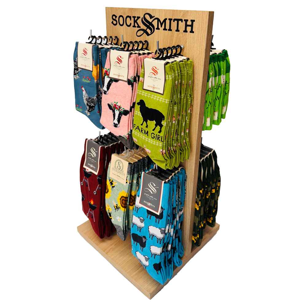 Wooden Spinner Display Stand (Stand Only)